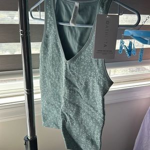 Brand new with tag Athleta tank top in mint green